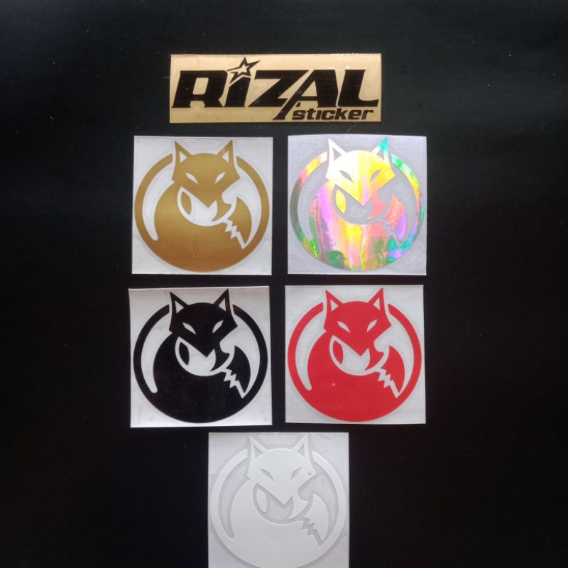 

STICKER BLACKFOX LOGO CUTTING STICKER