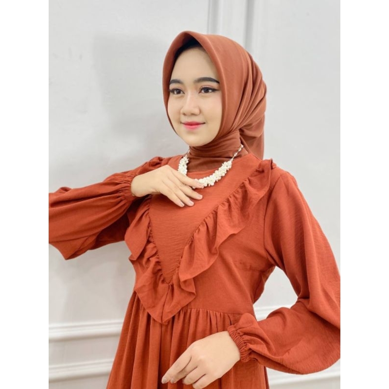 PB Prilly Busana - ZANEETALI DRESS CRINCLE REMPEL - GAMIS CRINCLE RIMPLE GAMIS BUSUI