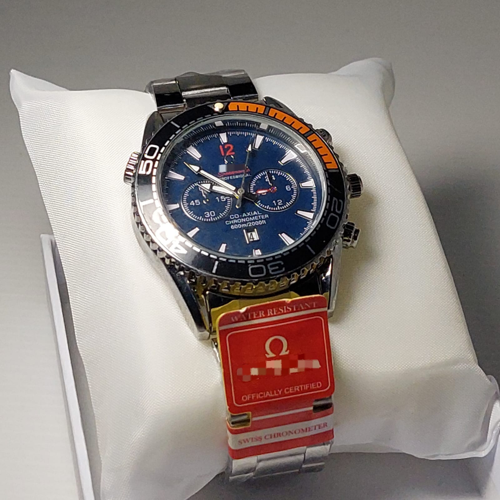 JAM TANGAN FASHION PRIA RANTAI STAINLESSTEL OMG MEWAH MURAH KEREN TANGGAL AKTIF BISA COD