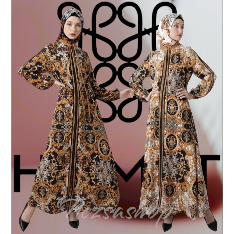 Abaya HIKMAT A8847-05 ORIGINAL + hijab**