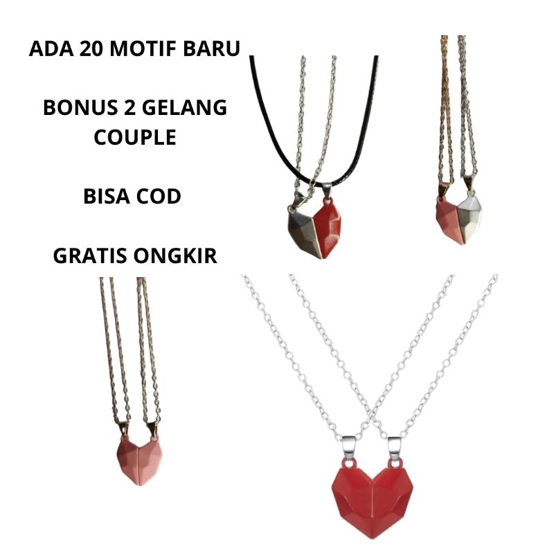 kalung magnet couple keren Kalung LDR trendy trend setter