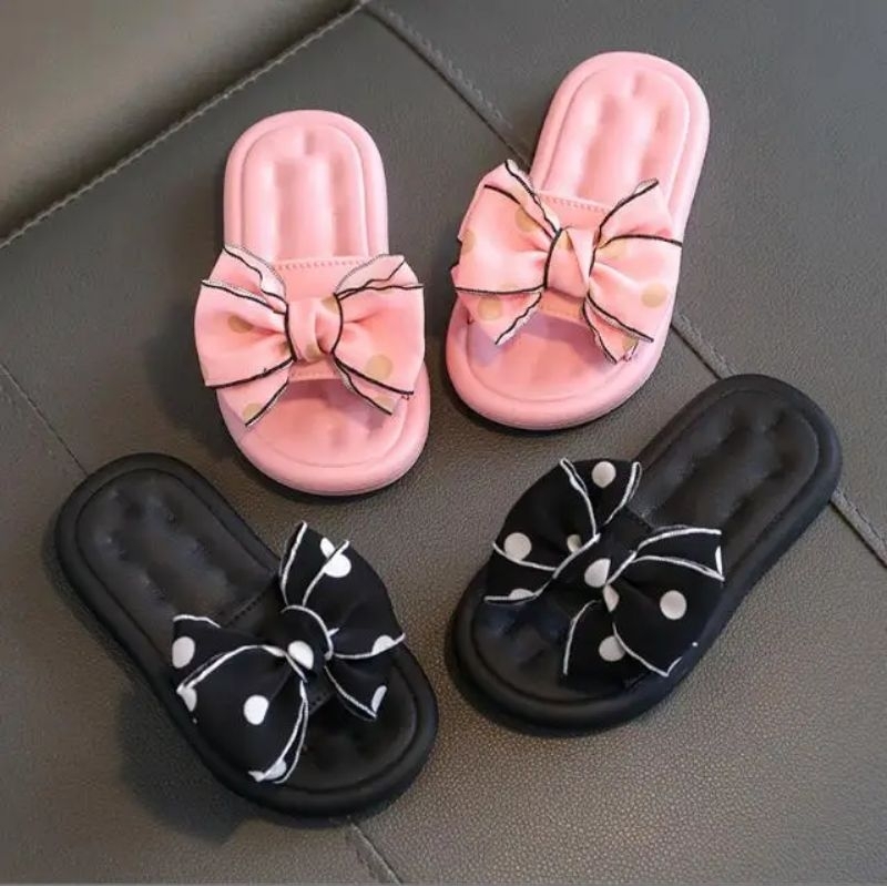 sandal selop anak perempuan motif vita sandal anak karet import kekinian