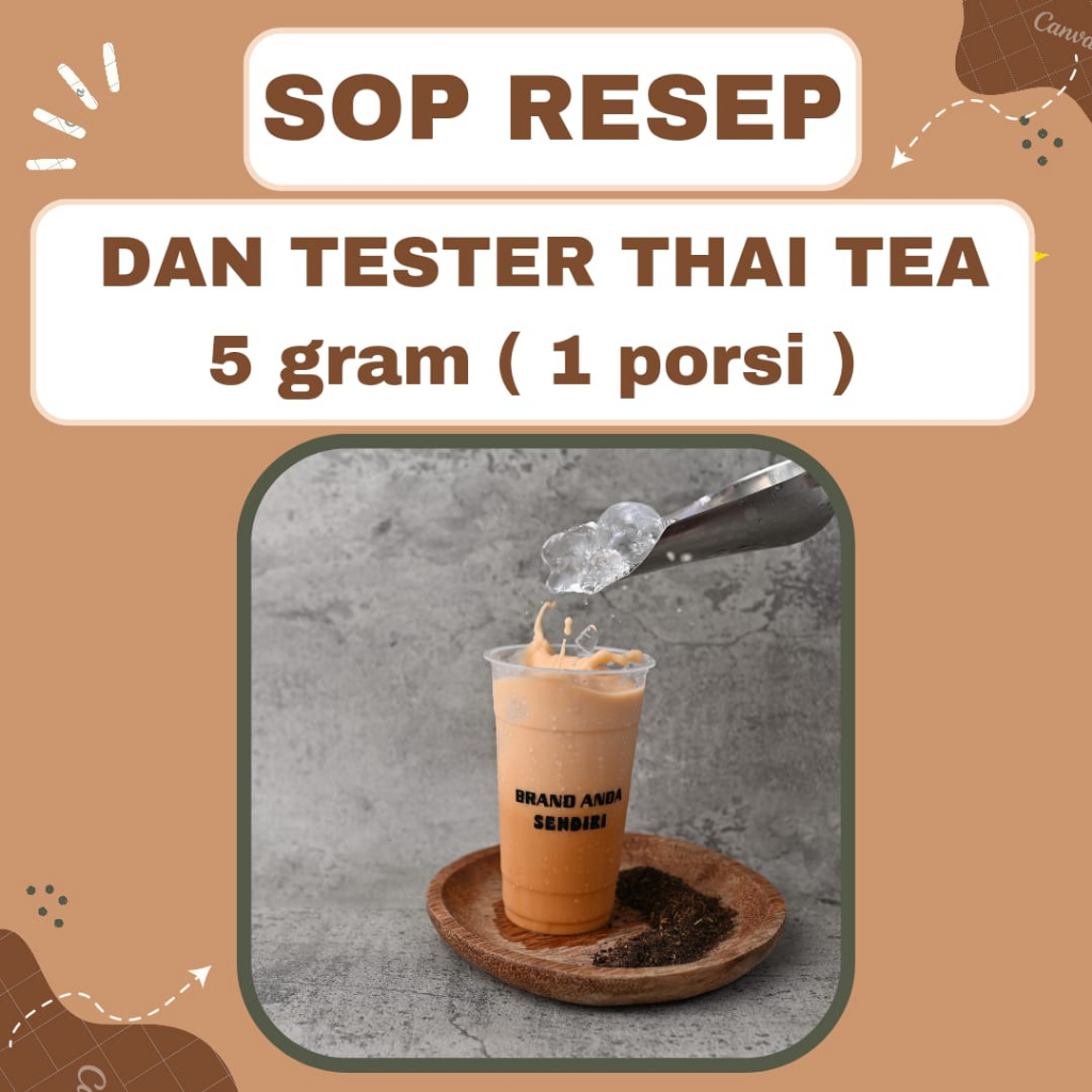 

Thai Tea Tester dan Resep thai tea