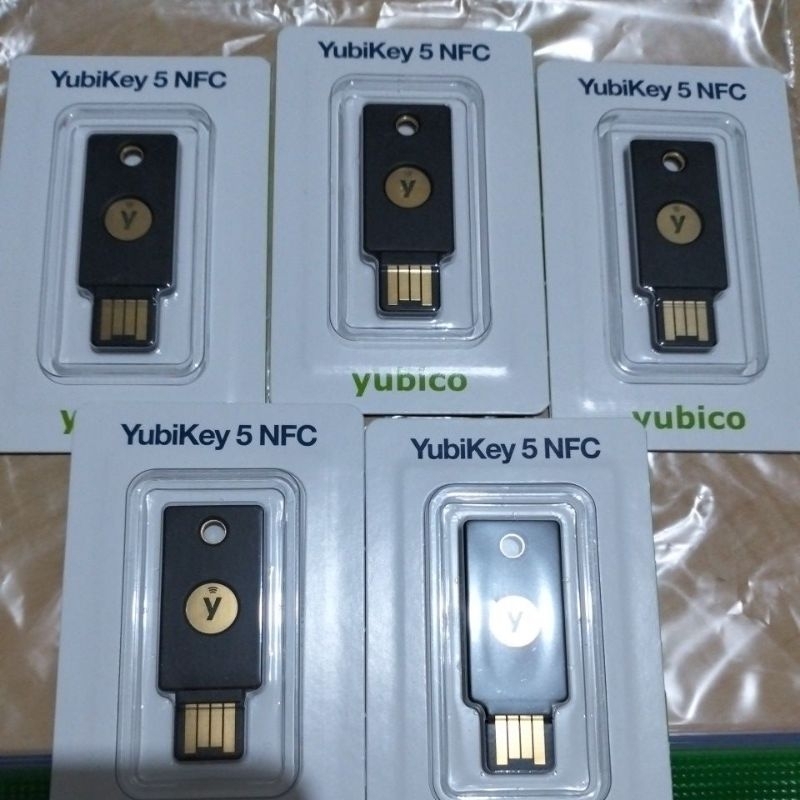 Yubikey 5 NFC security key series NFC - Real Picture