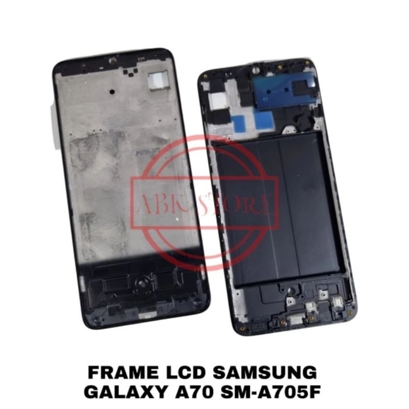 FRAME TULANG LCD SAMSUNG A70 A705 A705F TATAKAN DUDUKAN LCD ORIGINAL