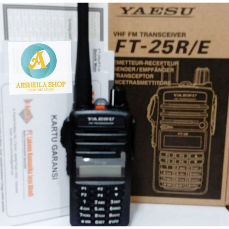 Promo ht yaesu ft 25 Re original Yaesu