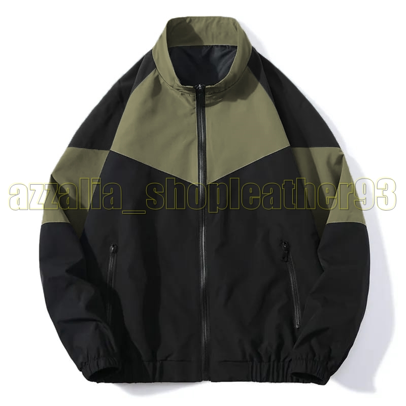 jaket jacket jeket  vartisy vintage parasut polyester hiphop  hoodie Tracktop coach cagoule jumbo ba