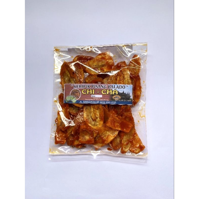 

KERIPIK PISANG BALADO/SANJAI BALADO/OLEH OLEH KHAS PADANG