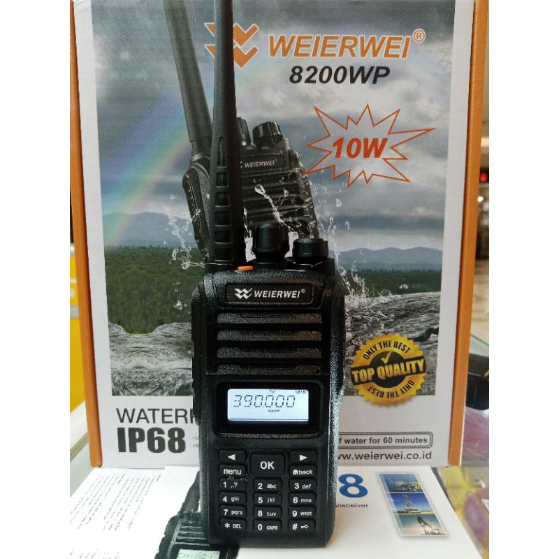 HT weirwei 8200 wp uhf 350 Mhz 10 watt