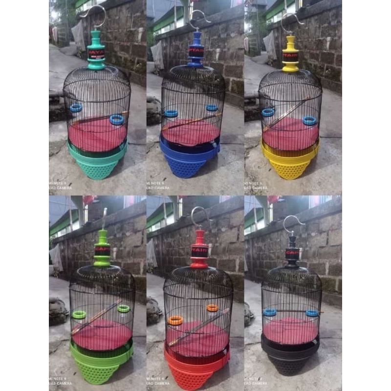 KANDANG LOVEBIRD UKURAN PENDEK TANGGUNG MERK CAPTAIN JAYAqz