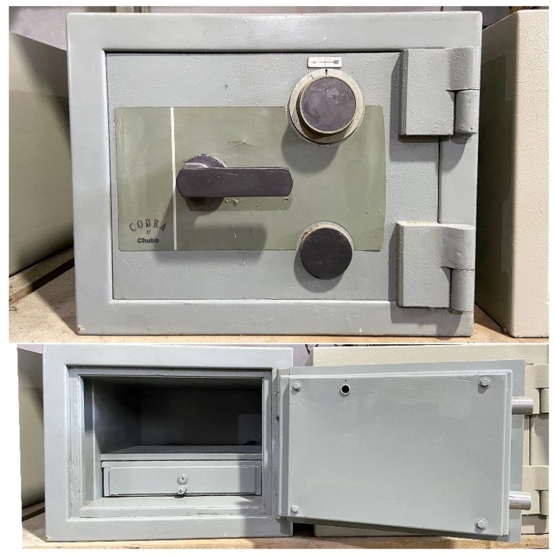 Brankas Model tidur Merk CHUBB COBRA map bisa masuk Brankas Tahan api Brankas bekas