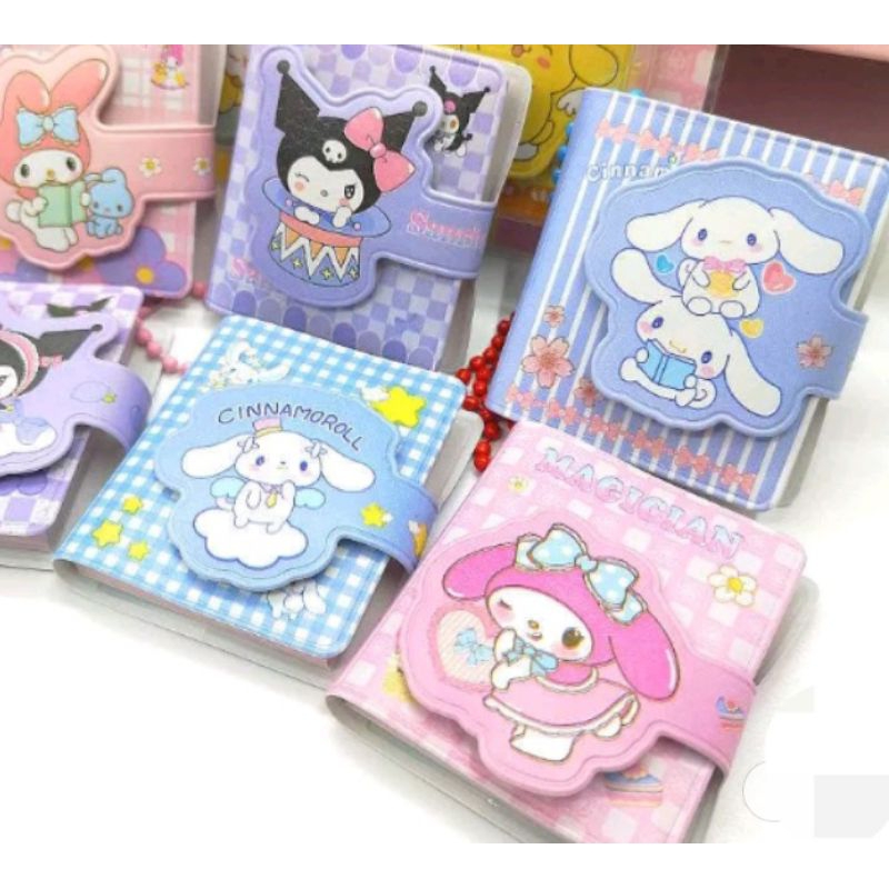 Buku memo kecil Sanrio Note Keychain gantungan karakter Momo Korea