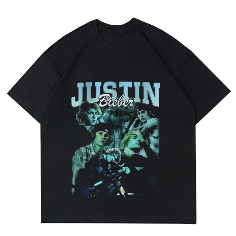 BAJU KAOS VINTAGE BOOTLEG “JUSTIN BIEBER” |T-SHIRT VINTAGE BOOTLEG JUSTIN BIEBER| BAJU KAOS OVERSIZE