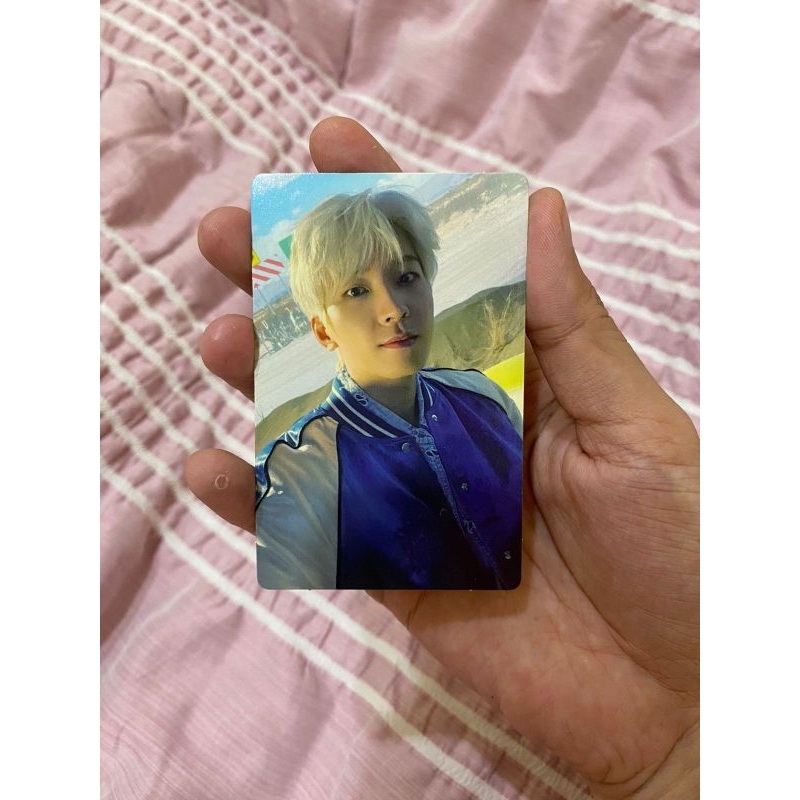 Pc photocard carat ver wonwoo face the sun seventeen