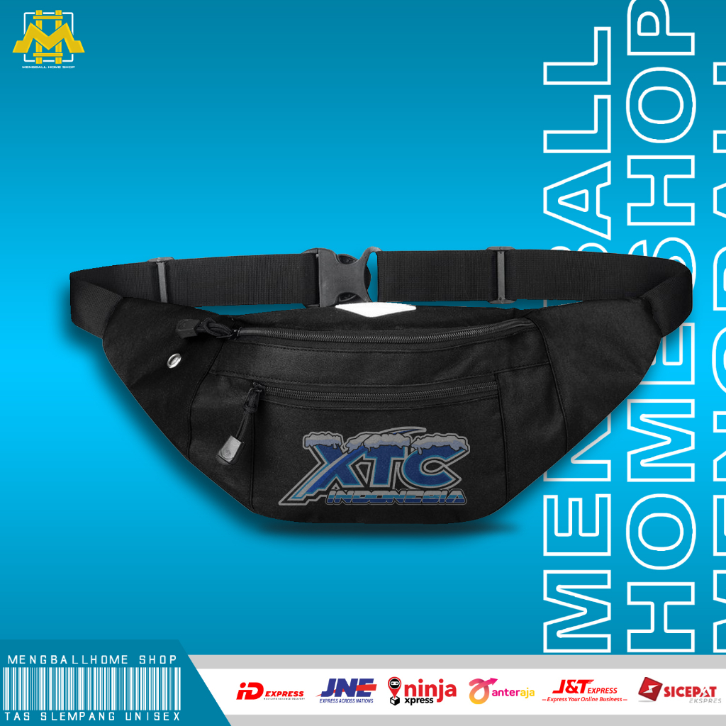 TAS SELEMPANG WAISTBAG XTC INDONESIA TAS SELEMPANG PRIA WANITA