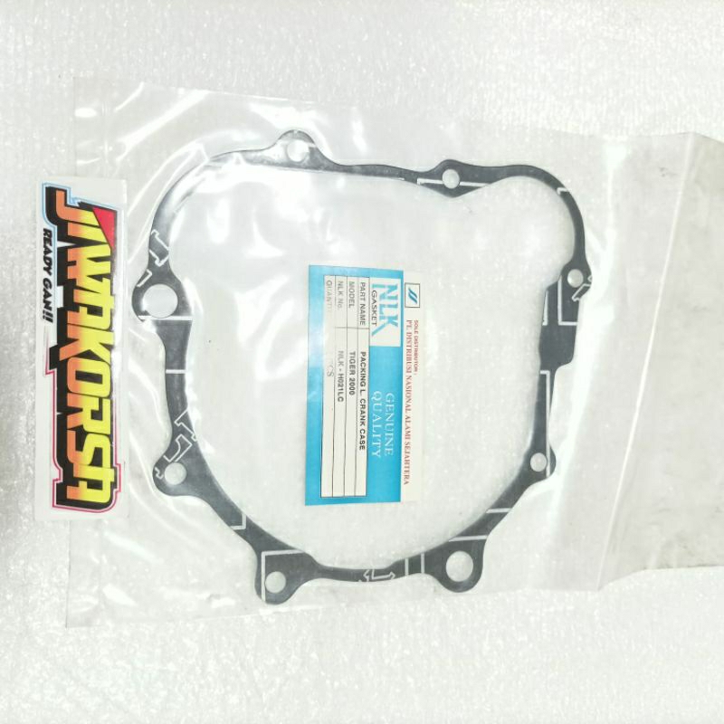 Paking packing perpak gasket blok block kalter bak magnet magnit kiri honda tiger2000 tiger lama til