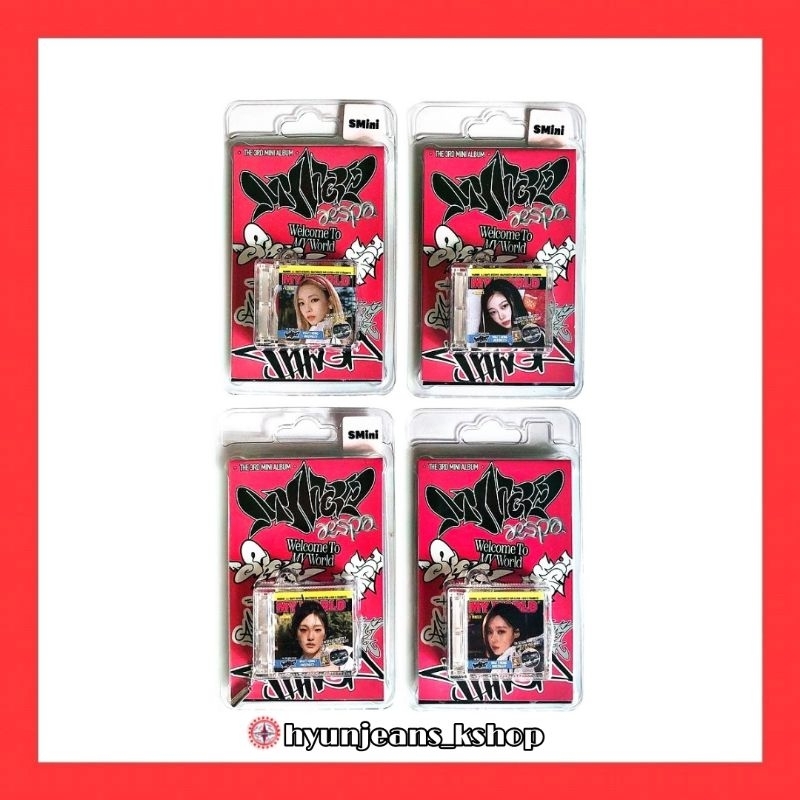 [READY SEALED] AESPA The 3rd Mini Album - MY WORLD : SPICY (smini Ver.) Karina Winter Ningning Gisel