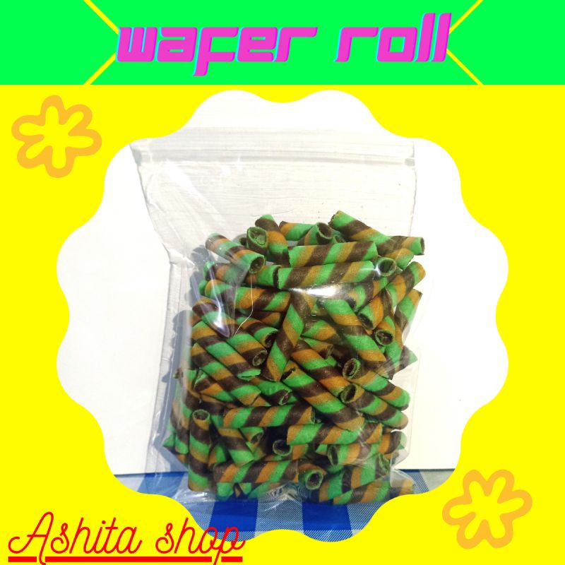 

Wafer mini green tea 500 gram