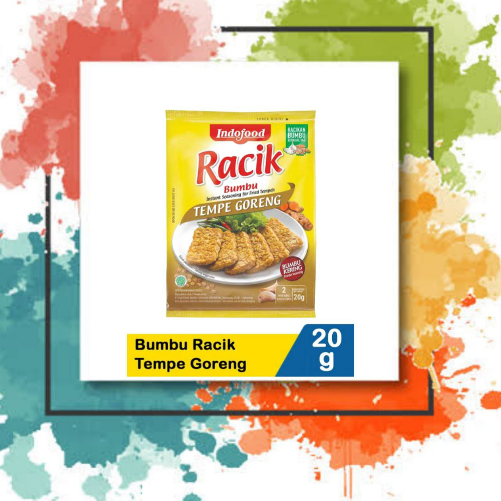 

racik tempe goreng