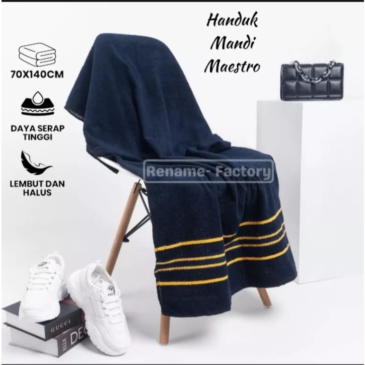Handuk maestro handuk mandi dewasa handuk mandi tebal handuk mandi jumbo 70x140