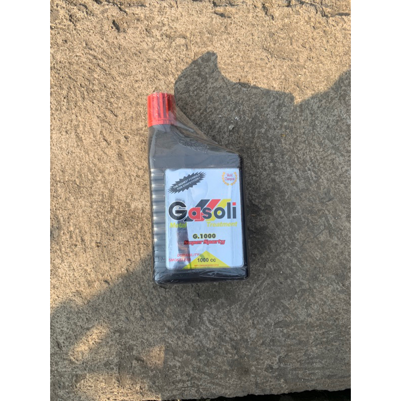 oli samping gasoli g1000 super sporty API TC+ oli samping gasoli hitam oli samping gasoli racing