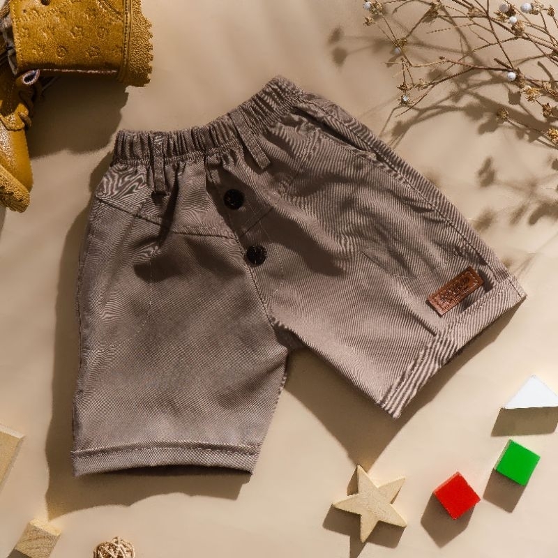 1-8 tahun LUI PANTS Celana Pendek Anak Kancing Celana Anak BASIC Celana Anak Unisex Short Pants