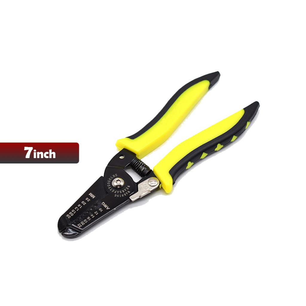 Tang Kupas Kabel Listrik Belter Wire Stripper 7Inch Multifungsi - YOSINOGAWA