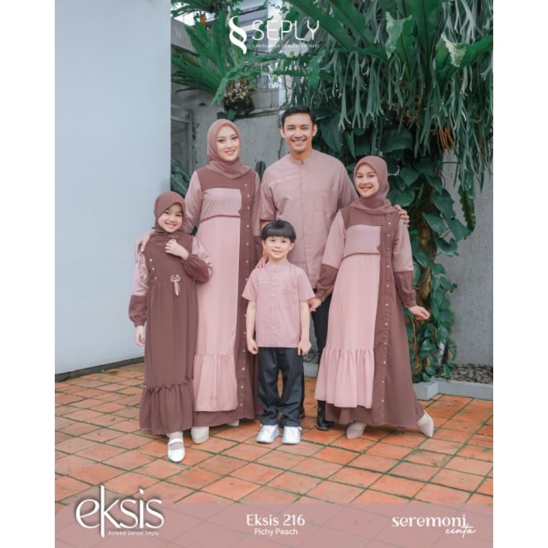 Seply Eksis 216 Pichy Peach Sarimbit Keluarga Terbaru