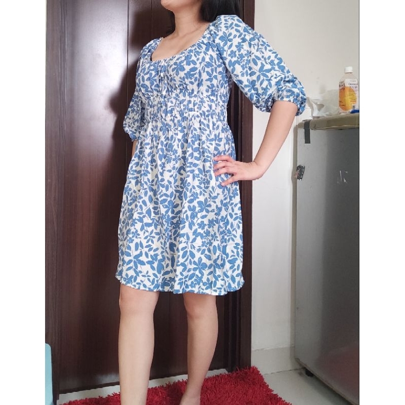 mango dress, mango mini dress, mango motif dress,,,, sale2 yuk