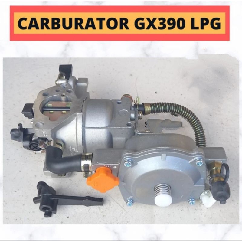 Karburator  Genset Bahan Bakar Gas LPG Gx390 5000watt - 6000watt