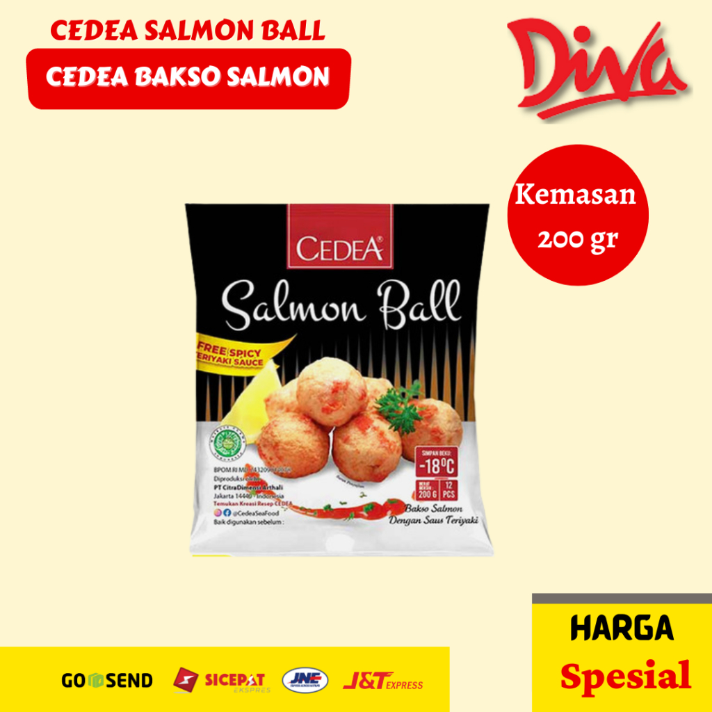 

[200gr] Cedea Salmon Ball | Baso Salmon