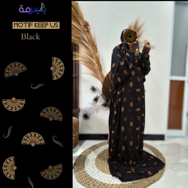 mukena Yabasmah motif