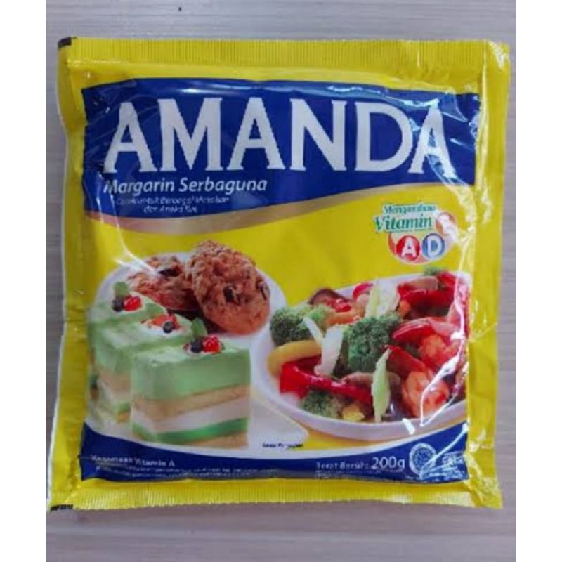 

amanda margarine serbaguna 200gr