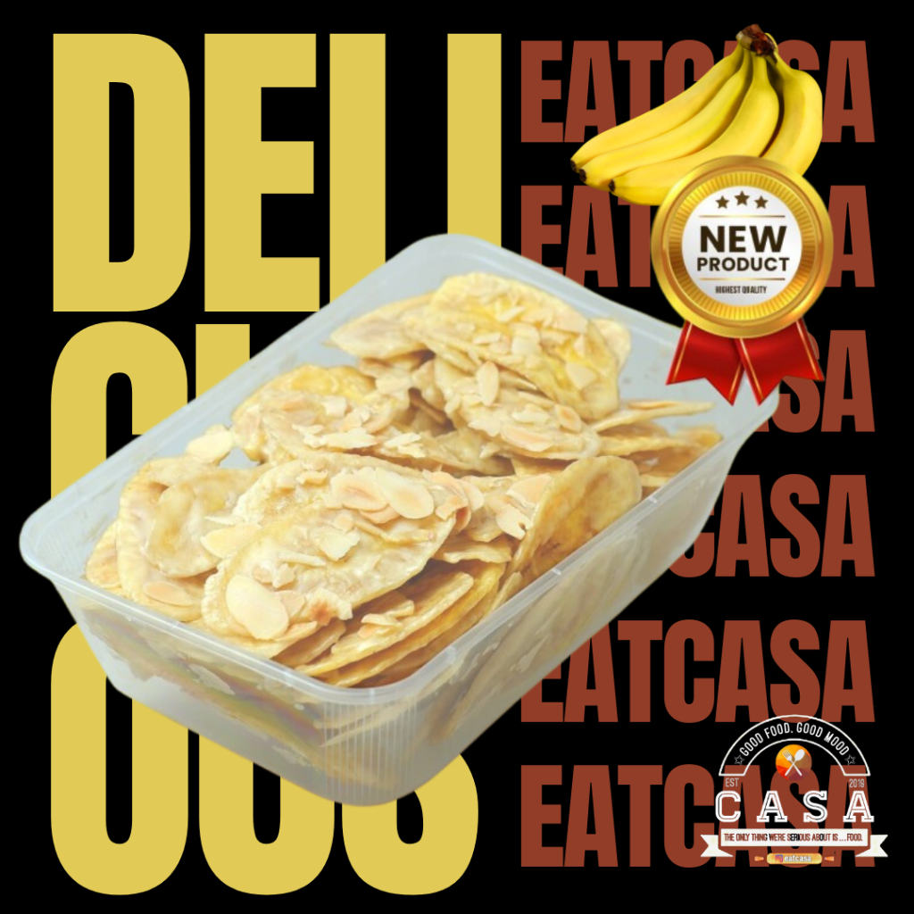 

Keripik Pisang Cheese Almond Eatcasa