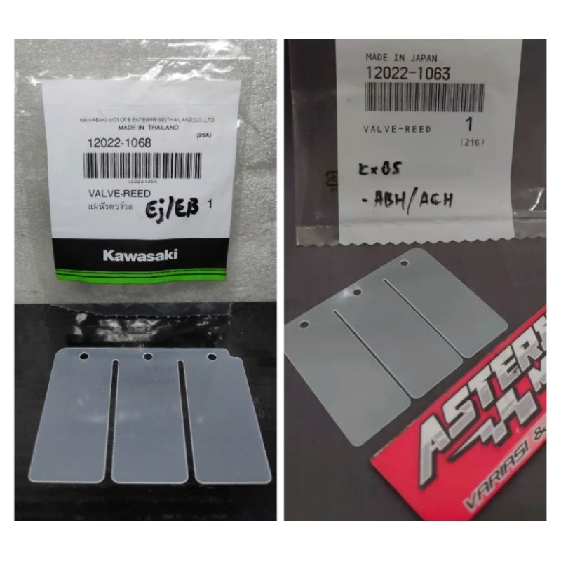 Lidah Membran Reed Valve KX 85.KX85 .Ninja 150 R.Ninja RR. Original KAWASAKI