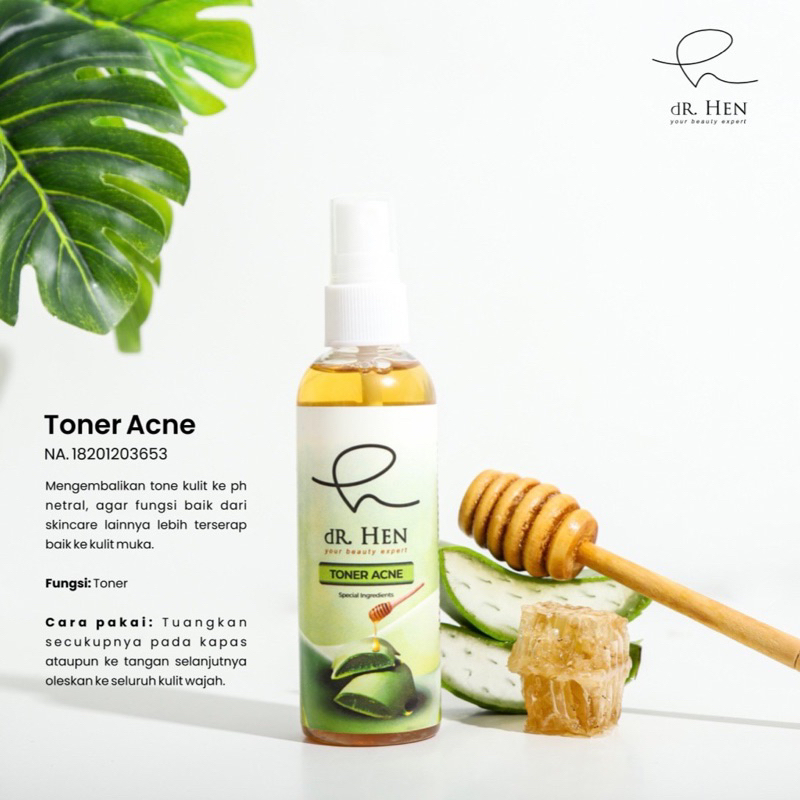 dR Hen - Toner Acne (Jerawat) 100ml