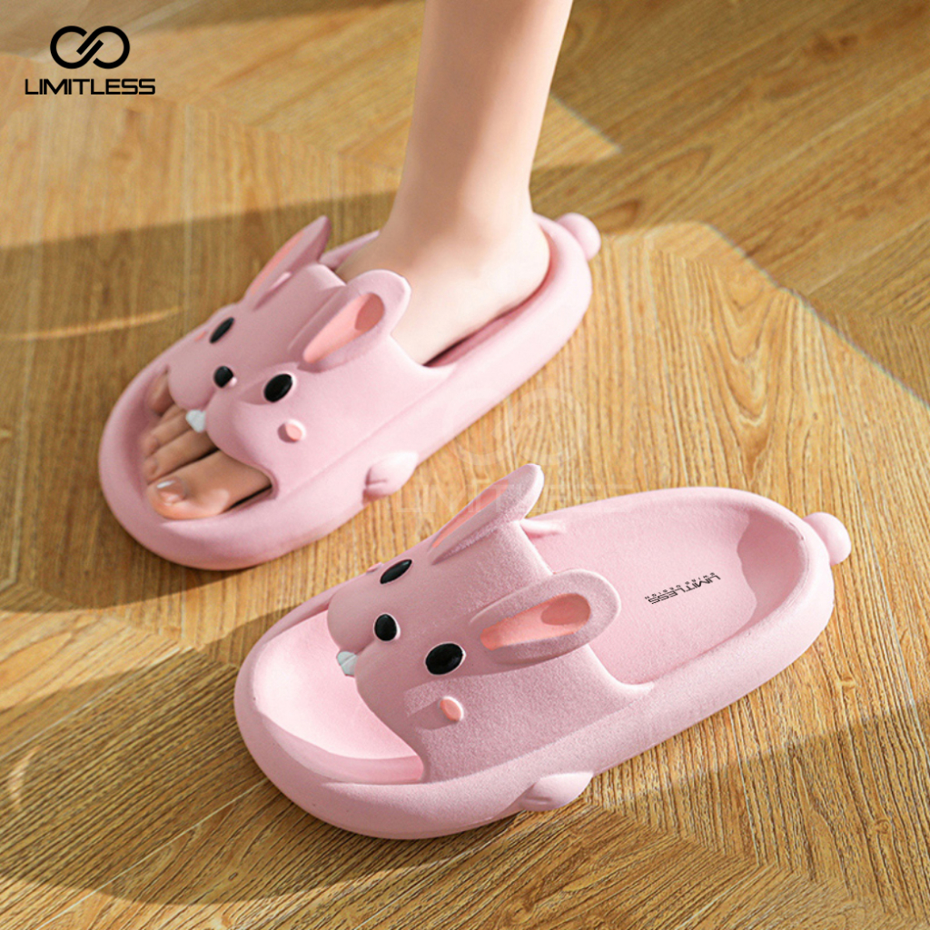 Sendal Kelinci Selop Anak Perempuan BUNNY Terbaru 2023 Nyaman Lucu Santai Sandal Kelinci Anak Slip On Rumah Sandal Rabbit Kelinci Lucu