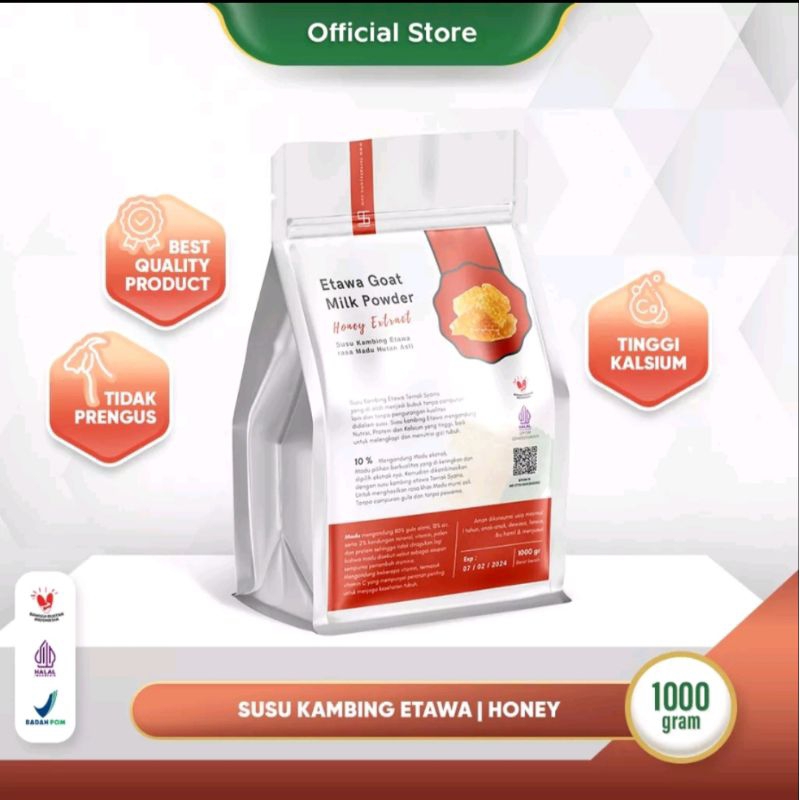 

Susu Premium Etawakusyams Rasa Madu 1000gr
