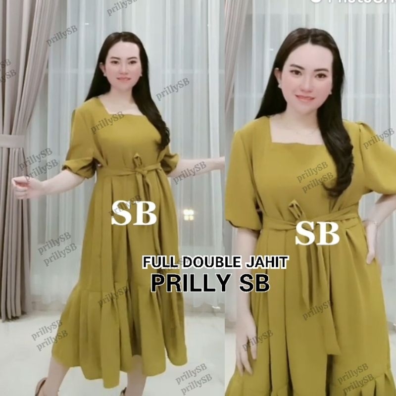 DRESS POLOS PRILLY SB DOUBLE JAHIT