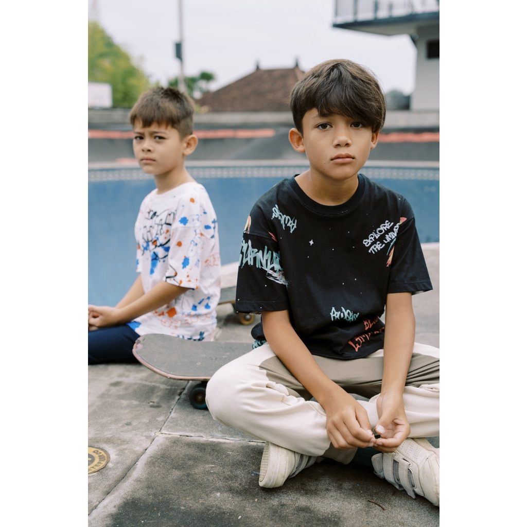 Baju Bayi Kaos Oblong Atasan Anak BOHOPANNA - STREETWEAR TEE 1-4 Tahun