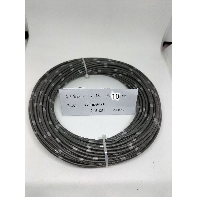 kabel 1.25 x 10 meter