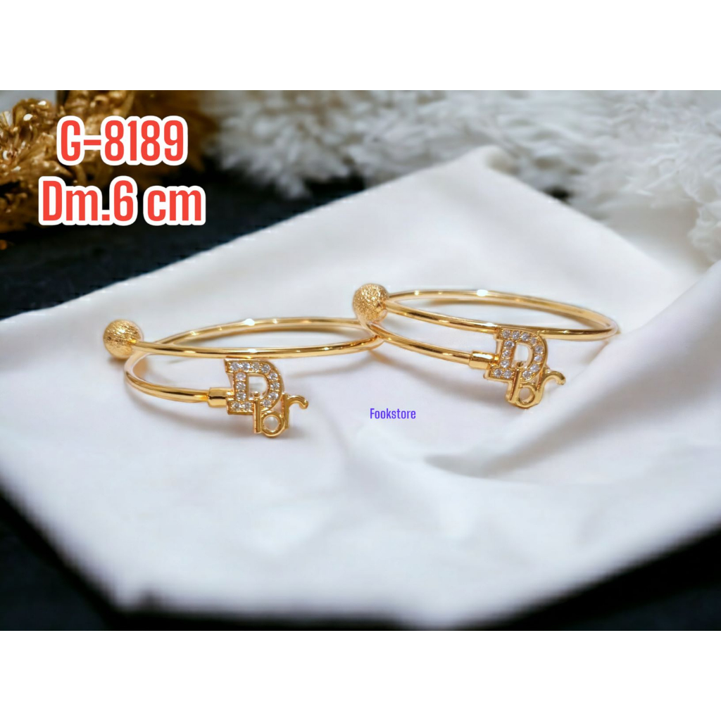 GELANG BANGLE DEWASA UKURAN BISA DIATUR/G-8186/G-8189/G-8194