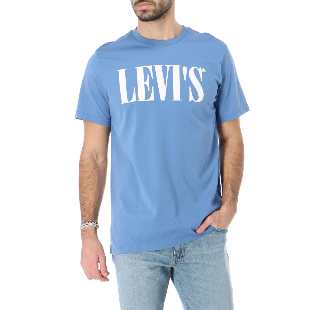 Kaos Levi's | Kaos Pria | Relaxed Blue Sky | KLPBS