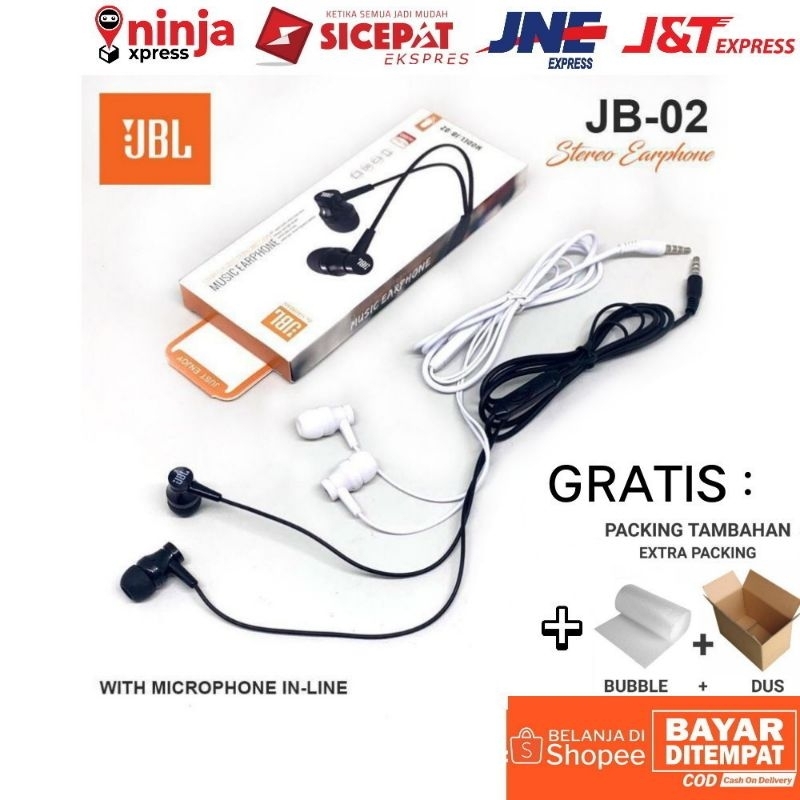 HEADSET / EARPHONE / HANDSFREE / HF JBL JB-02