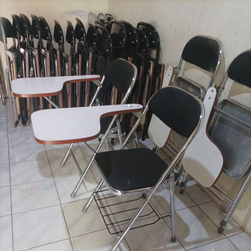 kursi belajar/ kursi lipat kuliah kampus / chitose