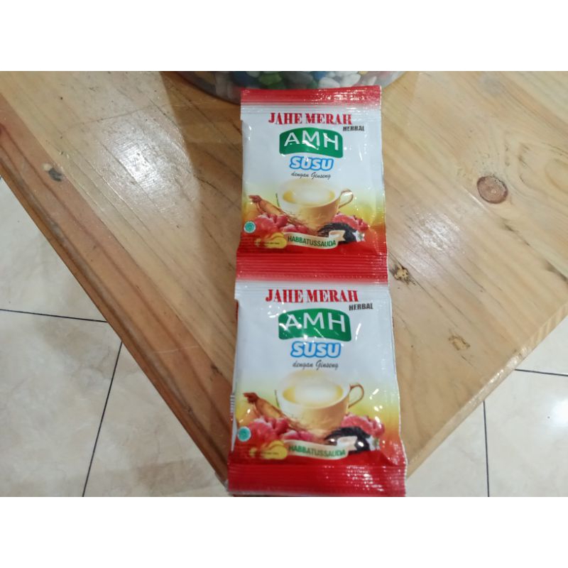 

Jahe AMH susu dengan gingseng