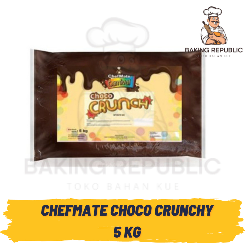 

CHEFMATE PASTA CHOCO CRUNCH | 5 KG | COKLAT CRUNCHY