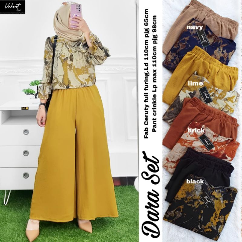DARA SET | PAKAI SET WANITA | BY VALENT