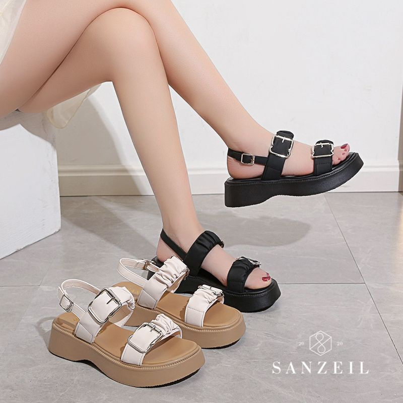 RYX - Sanz Nappa Sandal Slip Trendy Fashion Casual - Ori Import