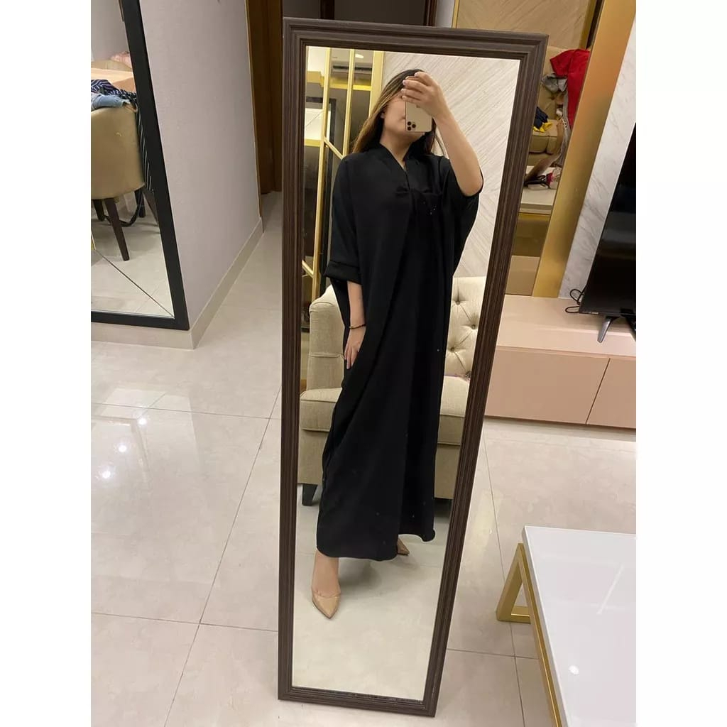 Sale [ Nabila ] Kaftan Satin Terbaru // Fashion Muslim Wanita // Baju Casual Wanita // Kaftan Dress